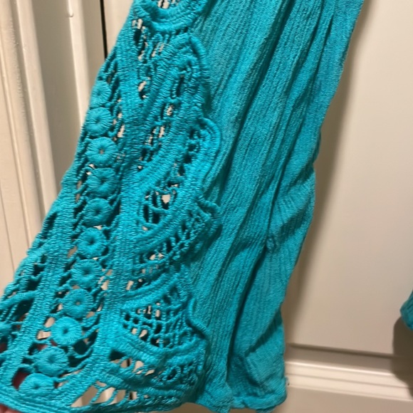 Teal blue romper - Picture 2 of 3